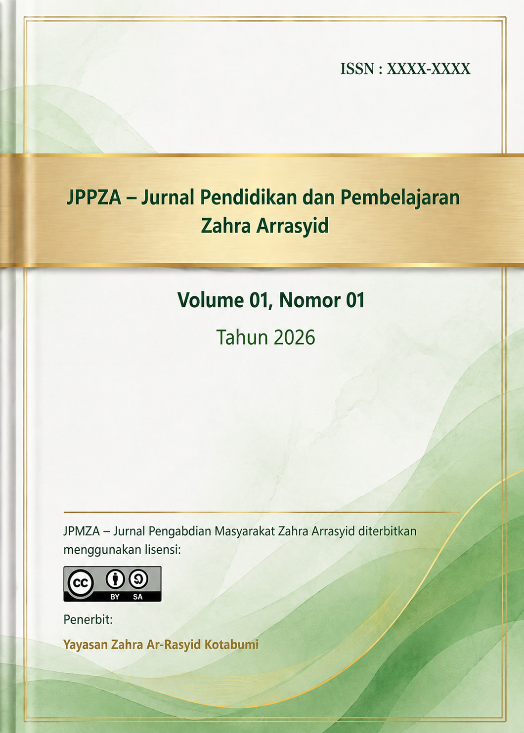 					View Vol. 1 No. 1 (2026): JPPZA: Jurnal Pendidikan dan Pembelajaran Zahra Arrasyid
				